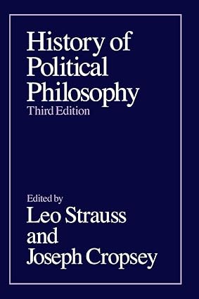 History of Political Philosophy
by Leo Strauss 