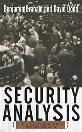 Security Analysis
by Benjamin Graham