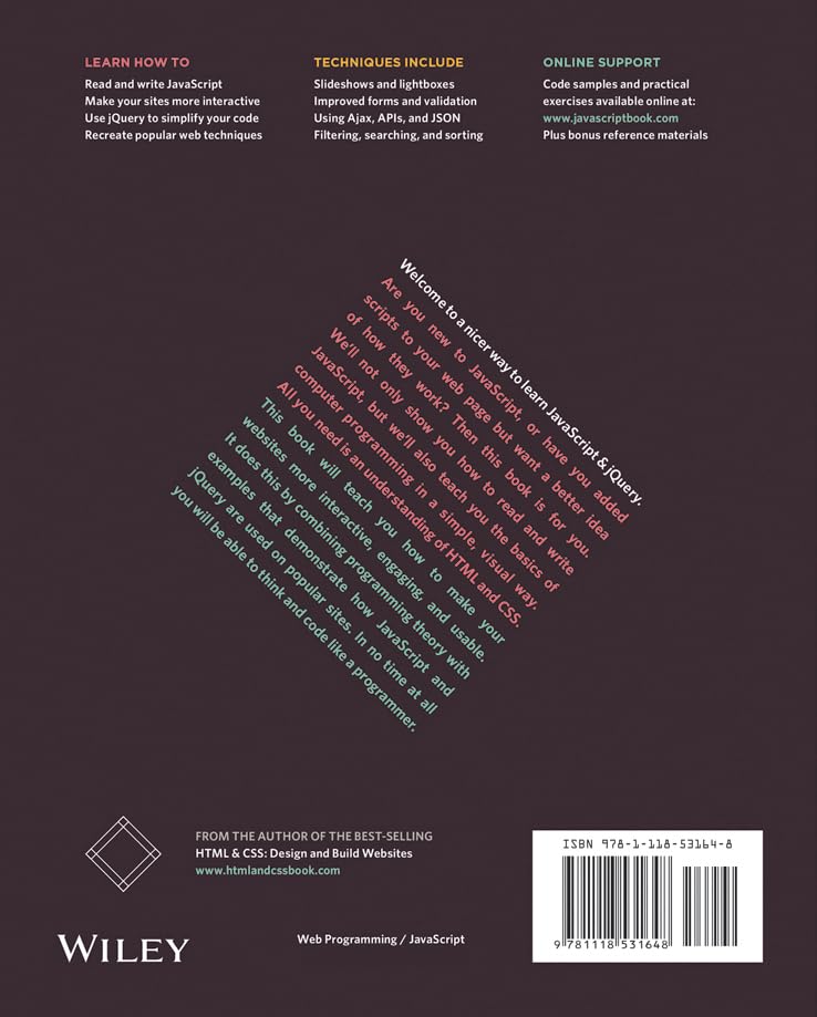 JavaScript and jQuery by Jon Duckett