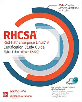 RHCSA Red Hat Enterprise Linux 9 Certification Study Guide
by JANG 