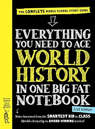 Everything You Need to Ace World History in One Big Fat Notebook, 2nd Edition
by Workman Publishing 
