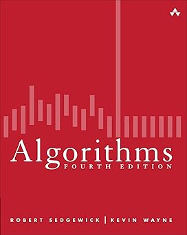 Algorithms 
by Robert Sedgewick