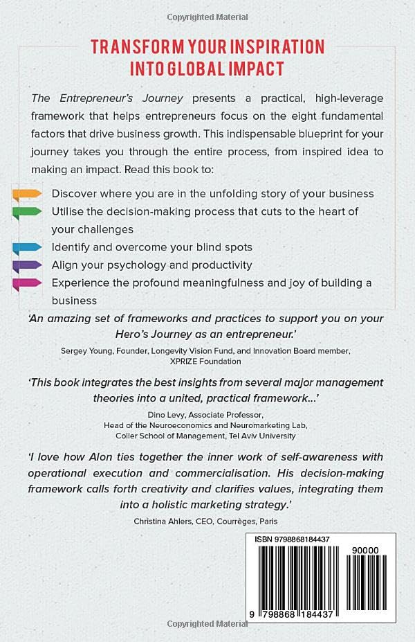 The Entrepreneur's Journey by Alon Braun