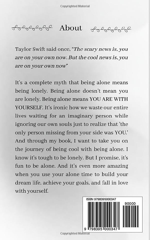 The Art of Being ALONE by Renuka Gavrani