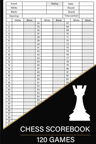 Chess Scorebook
by Lizzee Lipsey