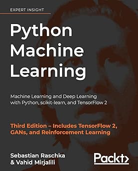 Python Machine Learning
by Raschka 