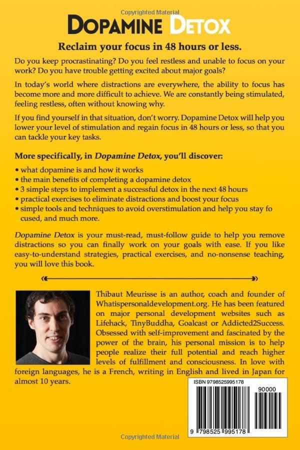 Dopamine Detox by Thibaut Meurisse