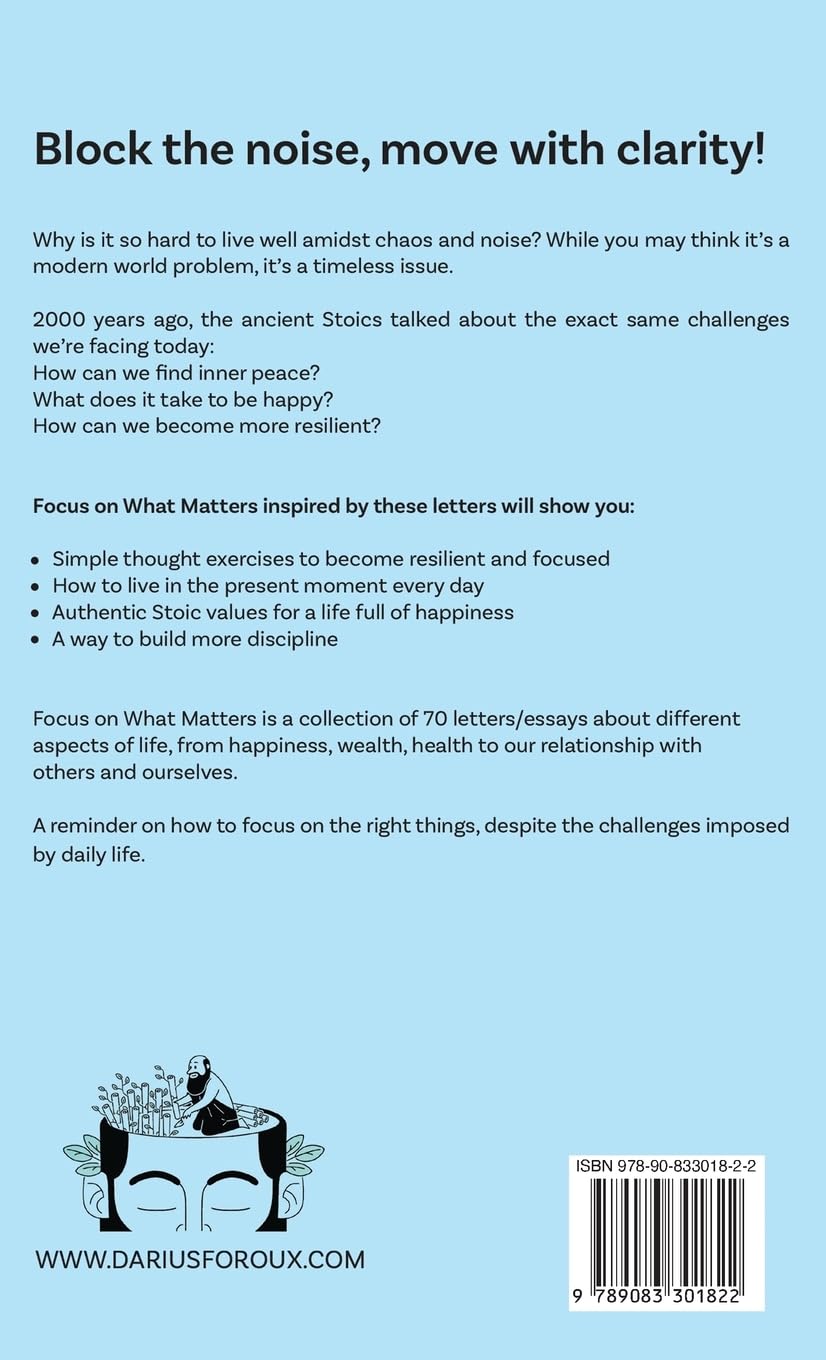 Focus on What Matters by Darius Foroux