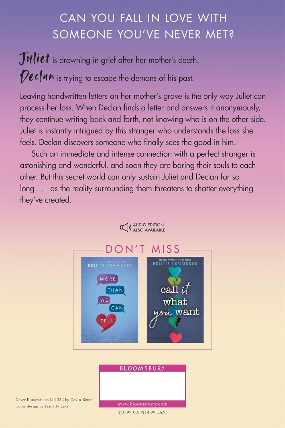 Letters to the Lost by Brigid Kemmerer