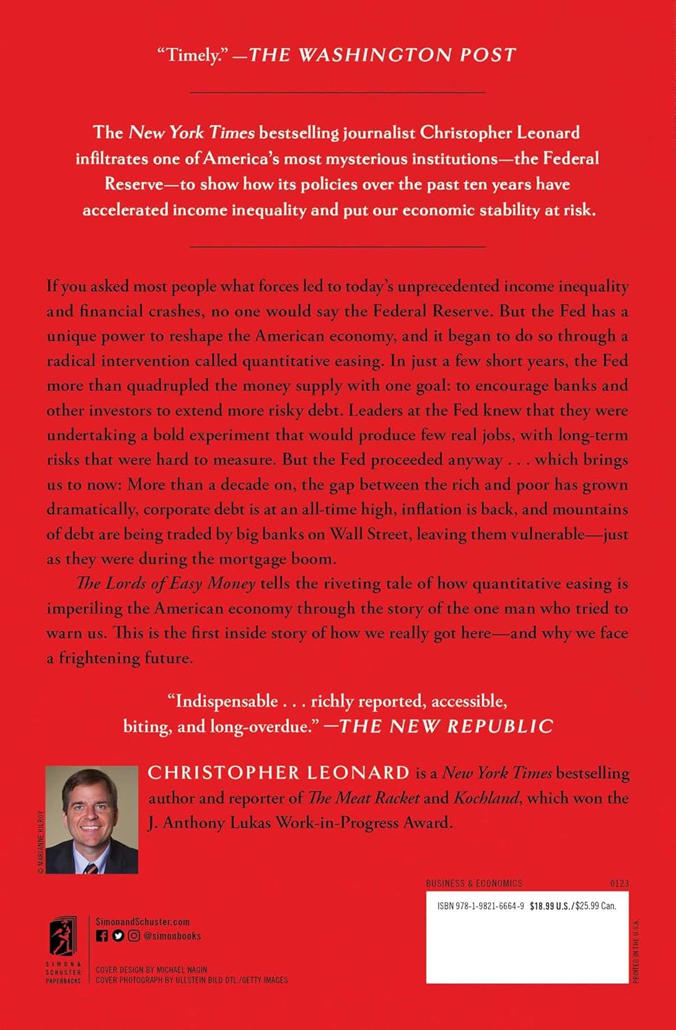 The Lords of Easy Money by Christopher Leonard