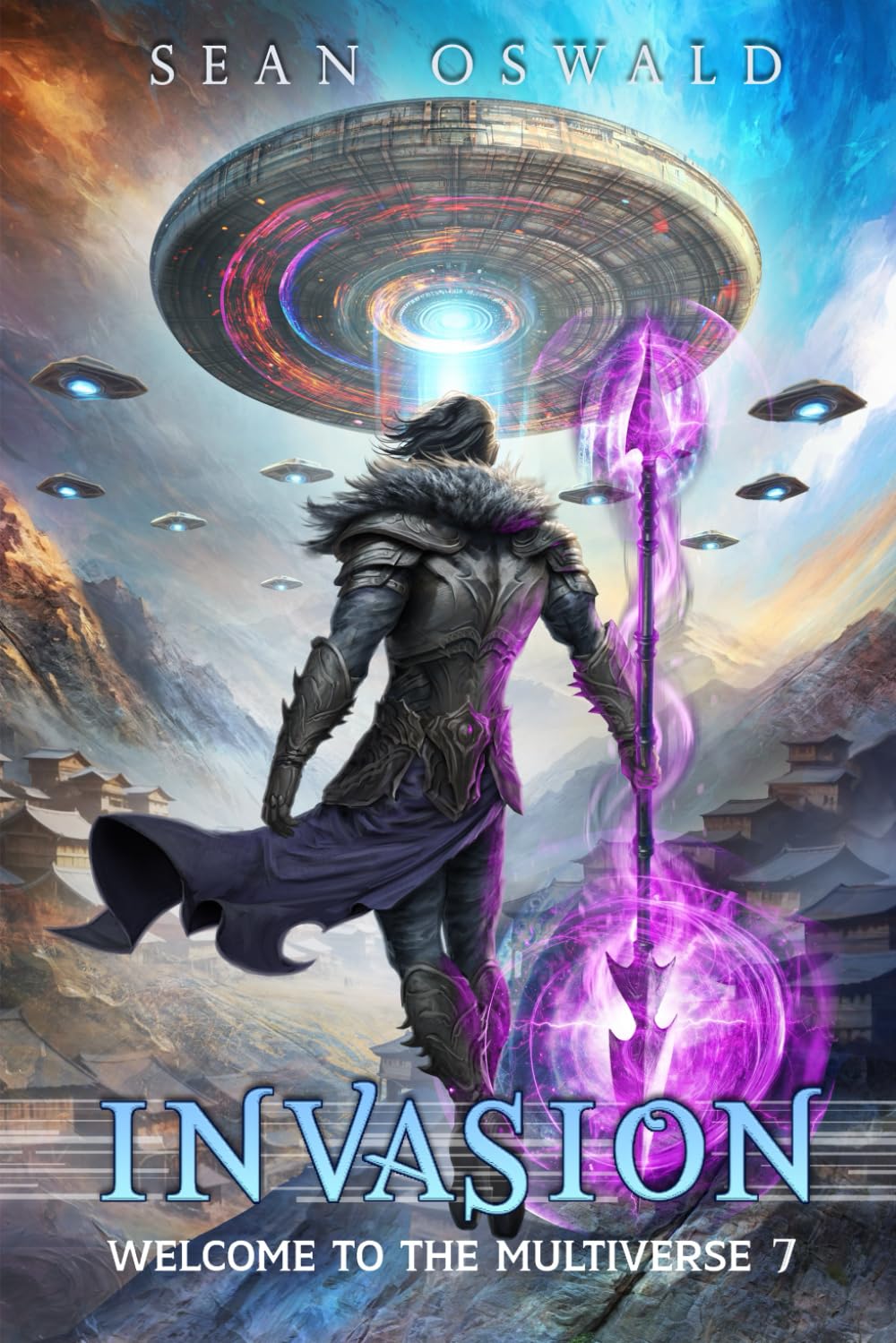 Invasion: A Litrpg Apocalypse (Welcome to the Multiverse) by Sean Oswald ,