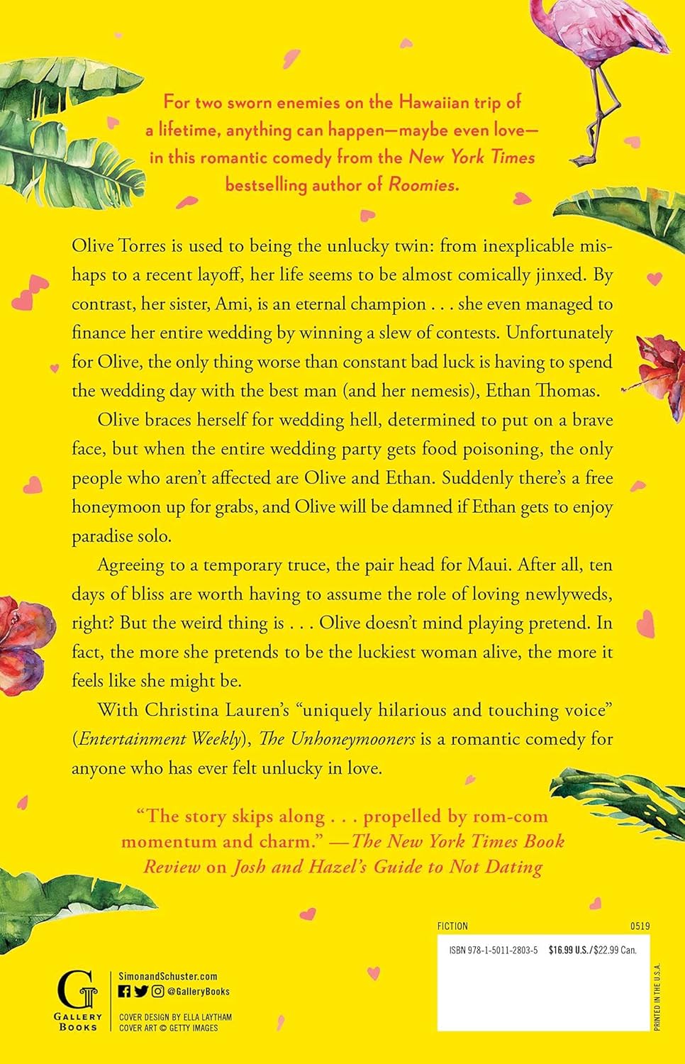 The Unhoneymooners by Christina Lauren