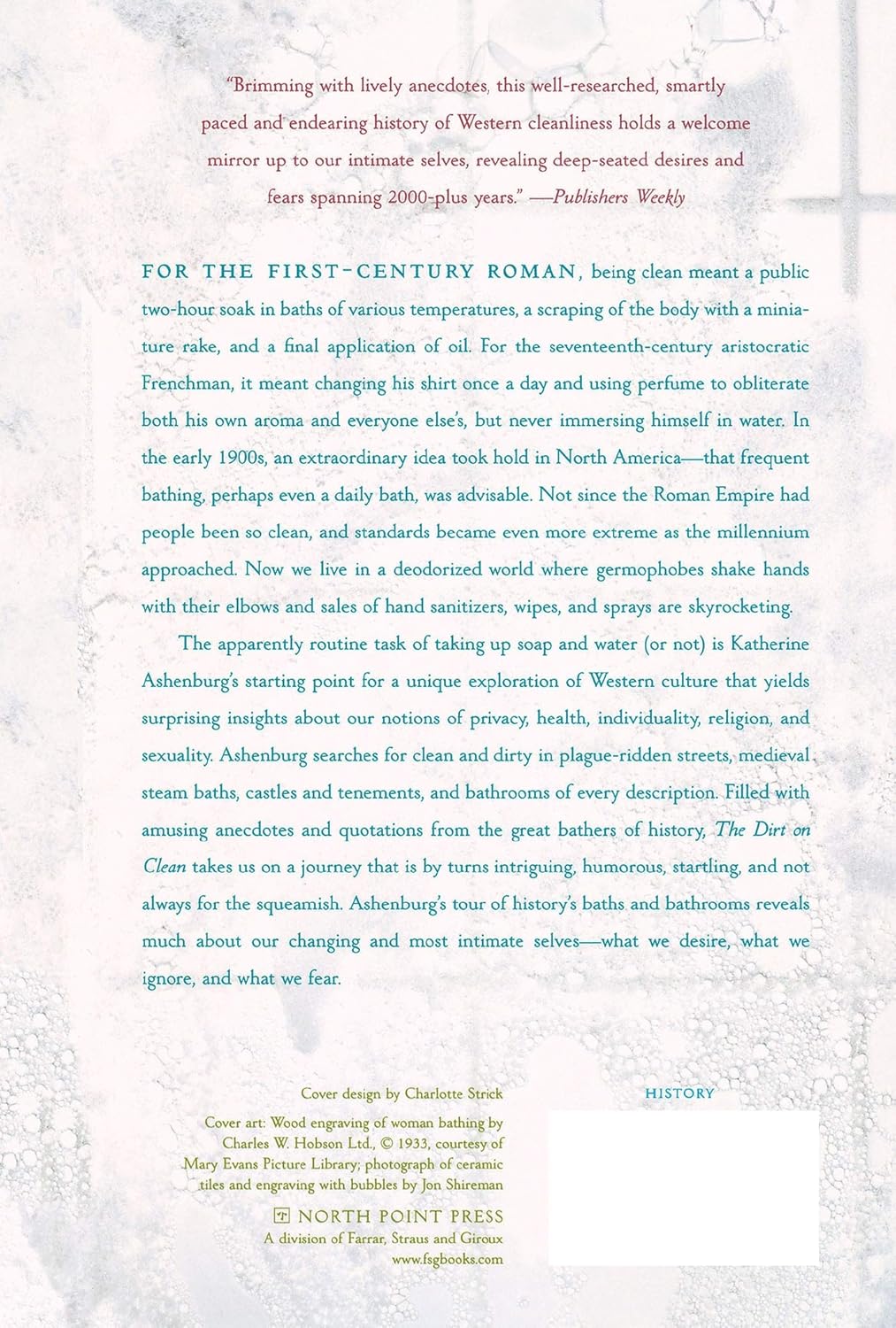 The Dirt on Clean by Katherine Ashenburg