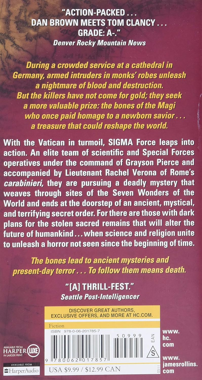 Map of Bones by James Rollins