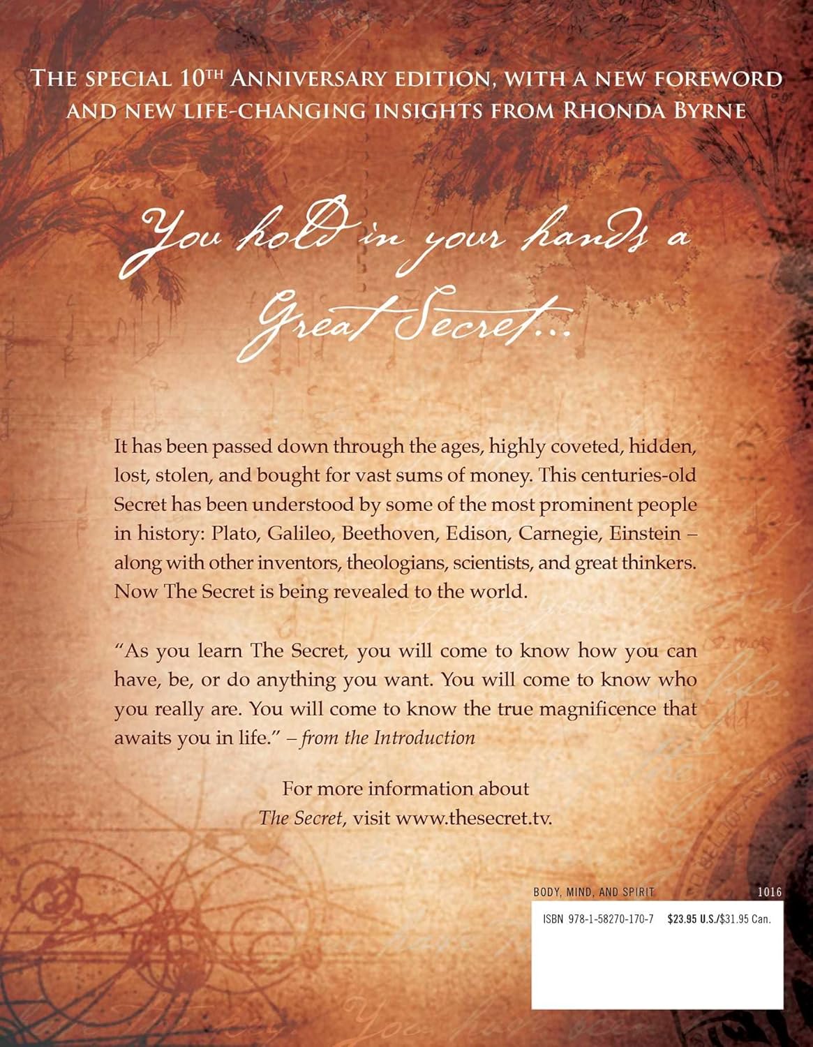 The Secret by Rhonda Byrne