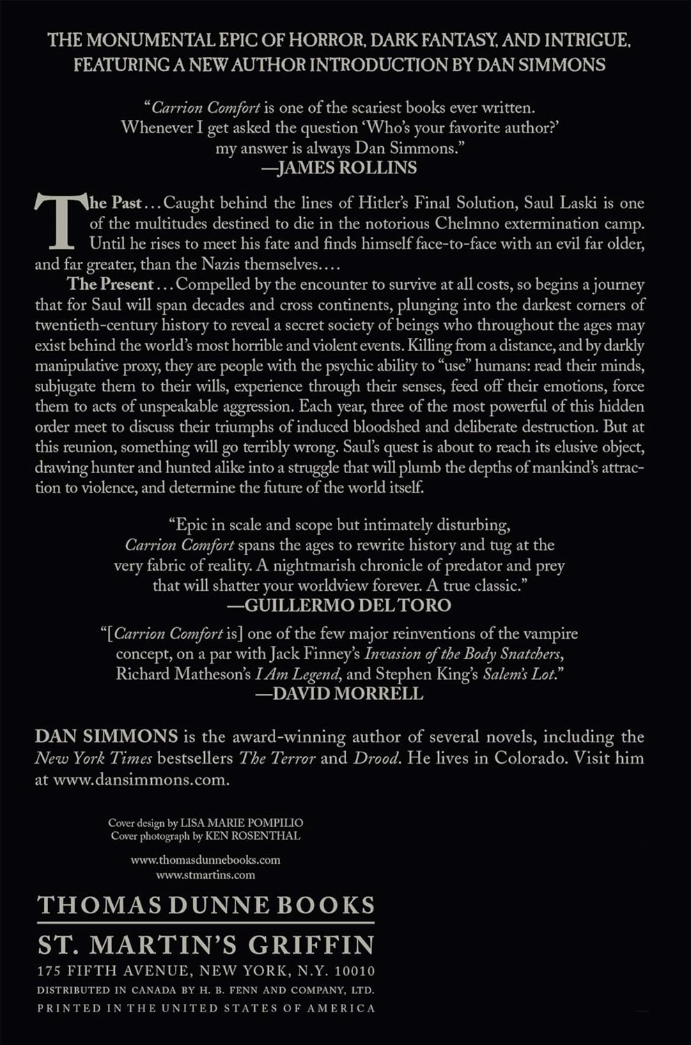 Carrion Comfort by Dan Simmons