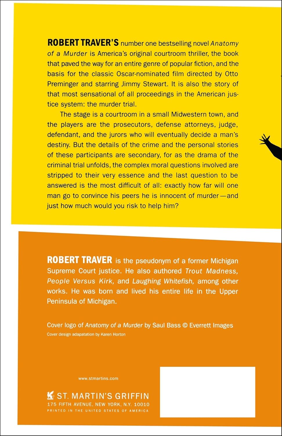 Anatomy of a Murder by Robert Traver