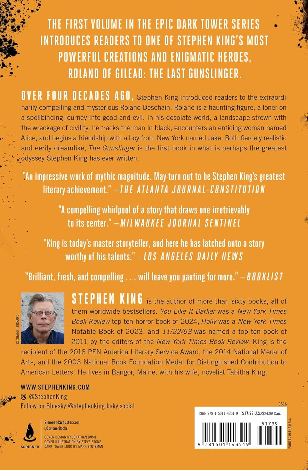 The Dark Tower I The Gunslinger by Stephen King