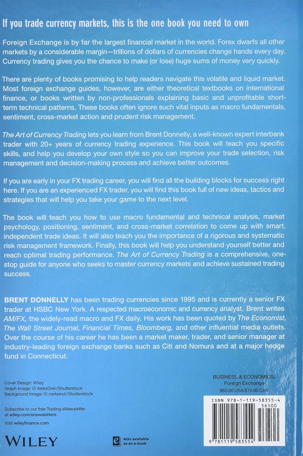 The Art of Currency Trading by Brent Donnelly