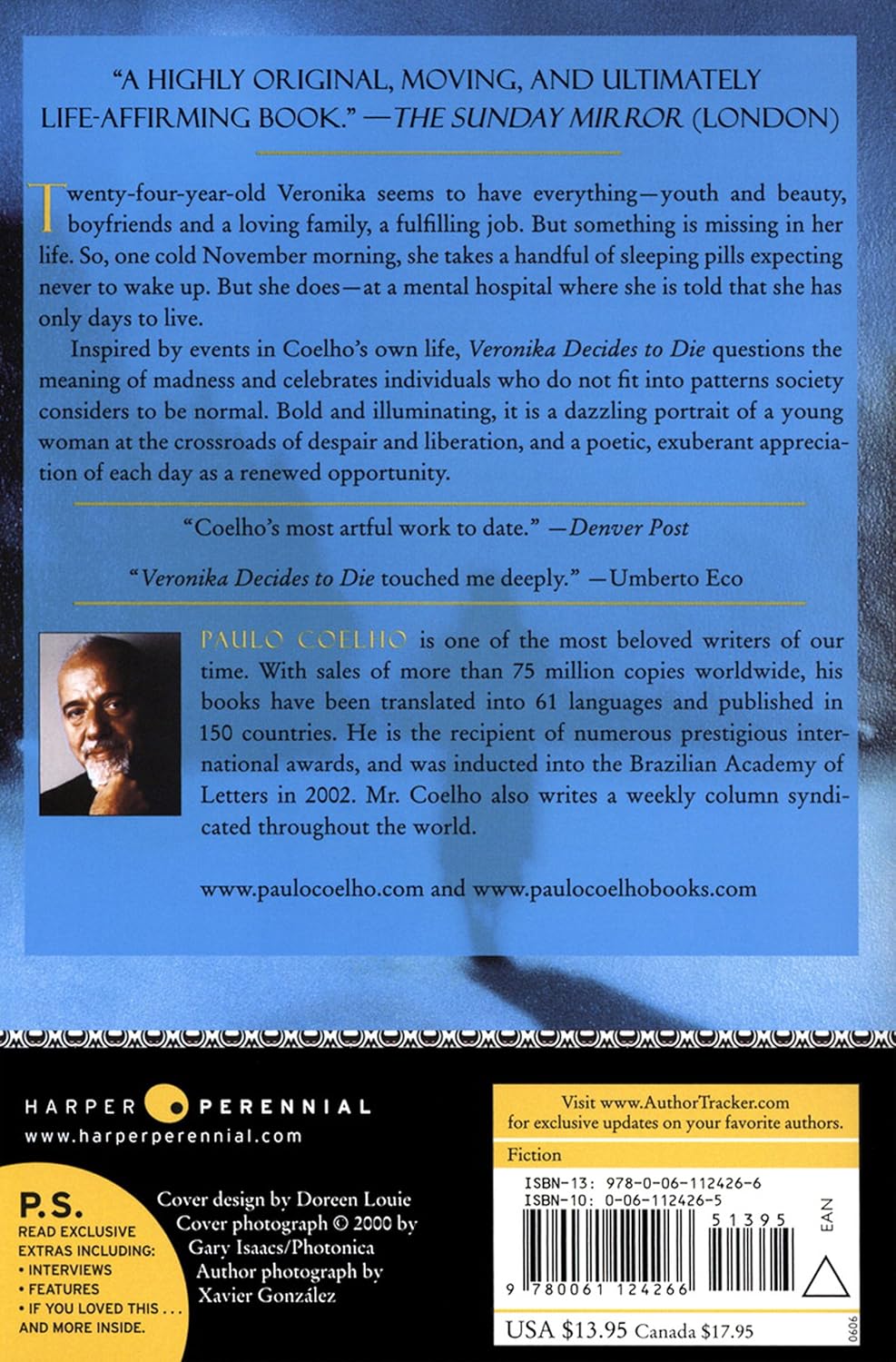 Veronika Decides to Die by Paulo Coelho