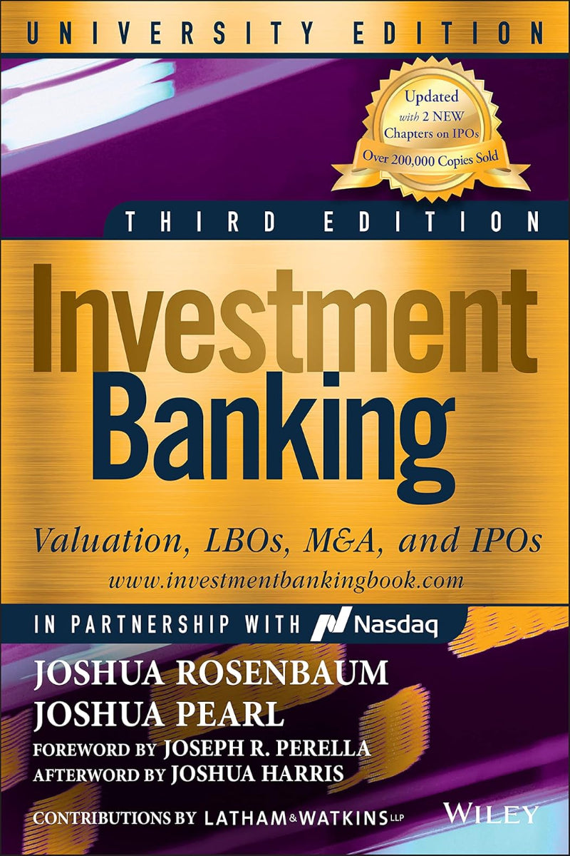 Investment Banking by Joshua Rosenbaum